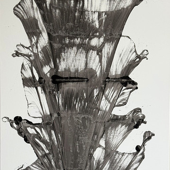 Dying flower. canvas 65x90cm