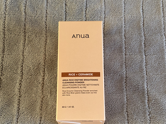 ANUA RICE ENZYME Осветляющая очищающая пудра