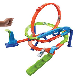 HOT WHEELS megakiirendiga ringrada Cyclone Loop (3 foto / 7)