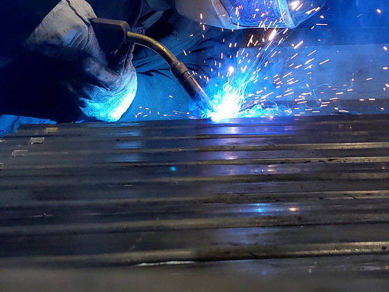 Metallkonstruktsioonide keevitus ja montaaž
