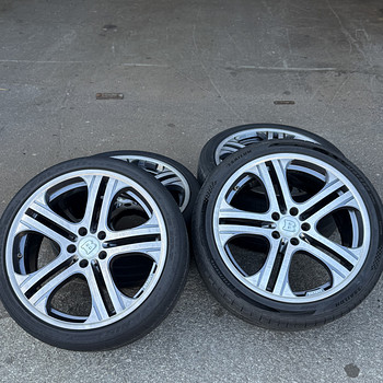 R19 BRABUS Monoblock Q velgede komplekt + rehvid, Mercedes-B