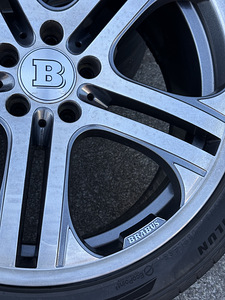 R19 BRABUS Monoblock Q velgede komplekt + rehvid, Mercedes-B (2 foto / 4)