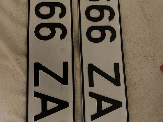 Reg.number 666ZAR