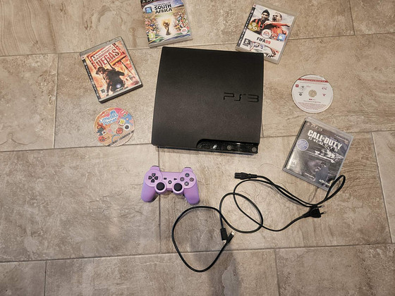 Sony Ps3 + Controller +6 cd playstation 3