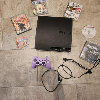 Sony Ps3 + Controller +6 cd playstation 3
