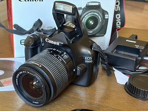 Canon EOS 1100D EF-S 18-55 III komplekt digitaalne peegelkaa (4 foto / 10)