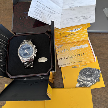 Breitling B-1 хронометр (COSC), кварцевые часы A68362. Collec