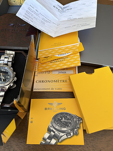 Breitling B-1 Chronometer (COSC) Quartz Watch A68362. Collec (6 foto / 10)