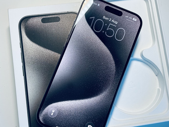 iPhone 15 Pro 128GB Natural Titanium
