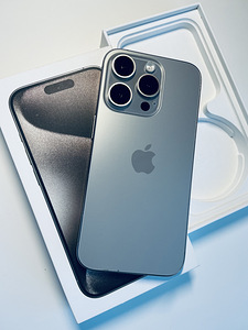 iPhone 15 Pro 128GB натуральный титан (2 фото из 2)