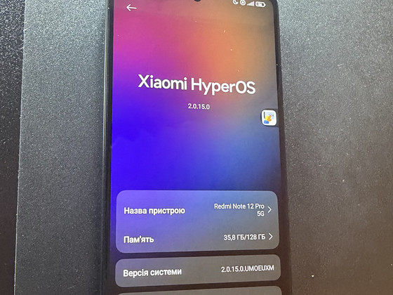 Xiaomi redmi note 12 pro 5g