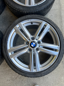 M: диски BMW Style 386 с шинами 5x120 (4 фото из 8)