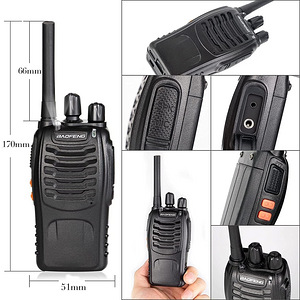 BAOFENG BF-888S Euroopa PMR446 raadiosaatjate komplekt (2 foto / 10)