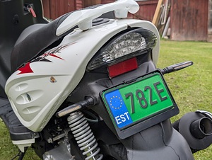 Väikse läbisõiduga Sachs Speedjet 50 roller (5 foto / 8)
