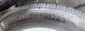 Hyundai Tucson R17 valuveljed koos 225/60R17 M+S (10 foto / 10)