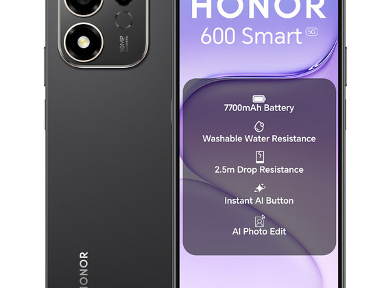 Mobiiltelefon Honor 600 Smart 128GB 7700 mAh 120 Hz