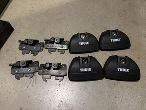 Thule komplekt kahe jalgratta transportimiseks auto katusel (6 foto / 7)