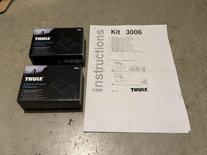 Thule komplekt kahe jalgratta transportimiseks auto katusel (5 foto / 7)