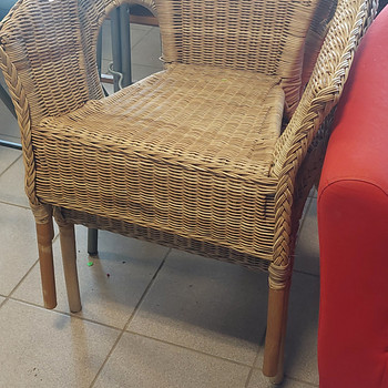 Ротанговые кресла Ikea.