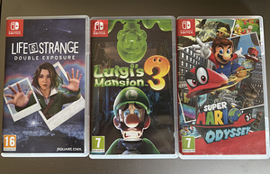 Nintendo Switch Super Mario Odyssey / Life is Strange /GTA (1 фото из 1)