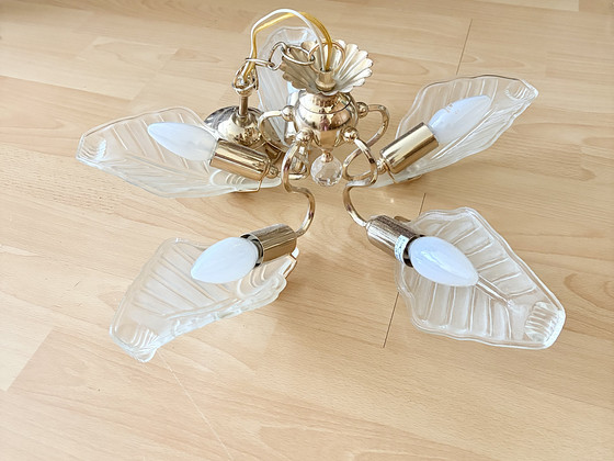 Vintage laelamp Hollywood Regency stiilis