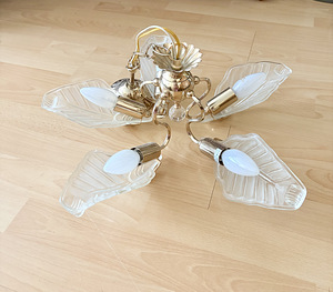 Vintage laelamp Hollywood Regency stiilis (1 foto / 7)