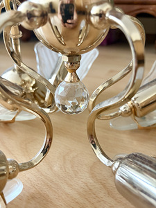Vintage laelamp Hollywood Regency stiilis (2 foto / 7)