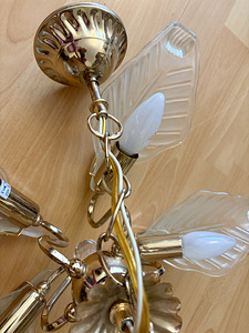 Vintage laelamp Hollywood Regency stiilis (5 foto / 7)
