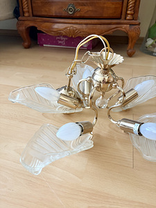 Vintage laelamp Hollywood Regency stiilis (7 foto / 7)