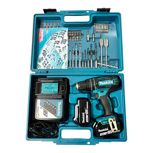 Akutrell Makita DHP482RFX1 + 2tk aku + laadija + kohver (3 foto / 6)