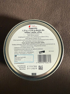Foresto kirbu- ja puugikaelarihm kassidele ja koertele(8 KG) (2 foto / 2)