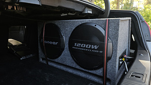 Subwoofer Pioneer TS-WX1220АН (4 foto / 4)
