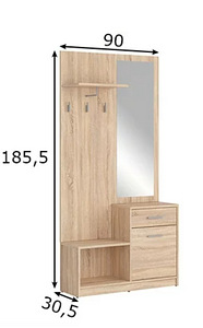 Peegliga esikumööbel (2 foto / 2)