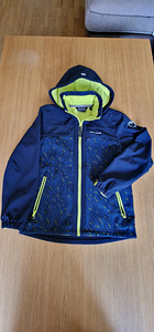Влаго- и ветрозащитная softshell-куртка Icepeak, р.140, в хорошем состоянии (1 фото из 3)