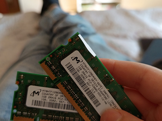 2GB DDR2 notebook