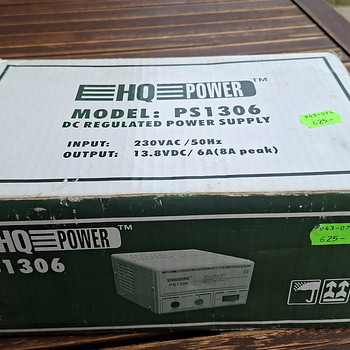 Stabiliseeritud alalisvoolu toiteplokk HQ Power PS1306
