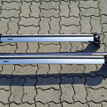 Багажные дуги Thule WingBar для автомобиля с рейлингами