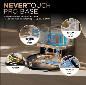 Robottolmuimeja Shark PowerDetect NeverTouch Pro (5 foto / 9)