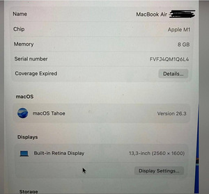 MacBook Air 2020 + Apple Magic Mouse 2 (2 фото из 2)