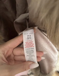 VINTAGE FAUX FUR COAT (3 foto / 3)
