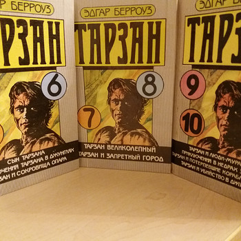 "Tarzan" Edgar Burroughs, 4-5-6 lööki, 7-8 lööki, 9-10-11-12