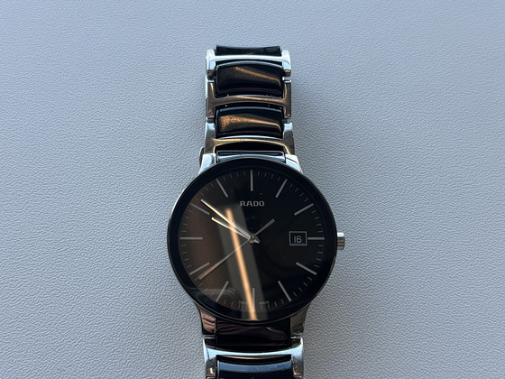 Rado Centrix, Swiss Made, сталь+керамика, кварц