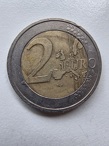 France 1999 a 2 euro. Pooled vastupidi veaga (5 foto / 6)
