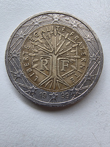 France 1999 a 2 euro. Pooled vastupidi veaga (6 foto / 6)