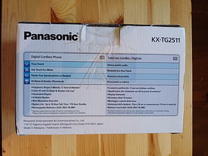 Panasonic KX-TG2511/ НОВЫЙ/ Беспроводной стационарный телефо (3 фото из 6)