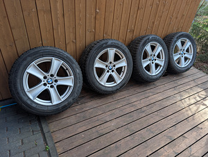 BMW X5 18 tolli talverattad rehvidega Style 209 5x120 (1 foto / 10)