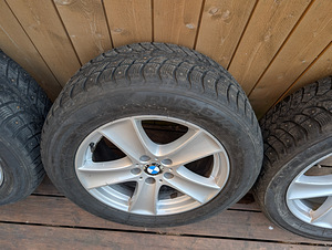 BMW X5 18 tolli talverattad rehvidega Style 209 5x120 (7 foto / 10)
