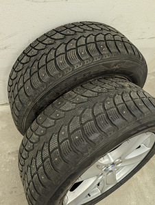 BMW X5 18 tolli talverattad rehvidega Style 209 5x120 (10 foto / 10)
