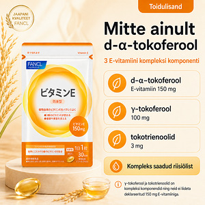 FANCL Vitamin E, 30 päevaks (6 foto / 10)