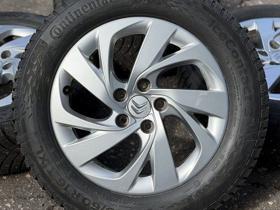 16" Citroen originaalveljed 5x108 + naastrehvid 205/60/16